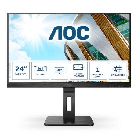 AOC MONITOR 23,8 LED VA FHD...