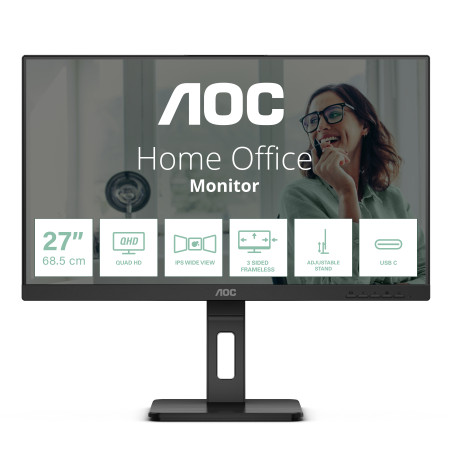 AOC MONITOR 27 LED IPS QHD...