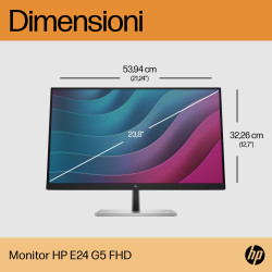 HP MONITOR 23,8 LED IPS...