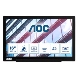 AOC MONITOR PORTATILE 15,6...