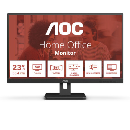 AOC MONITOR 23,8 LED VA FHD...