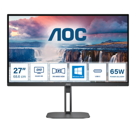 AOC MONITOR 27 LED IPS QHD...